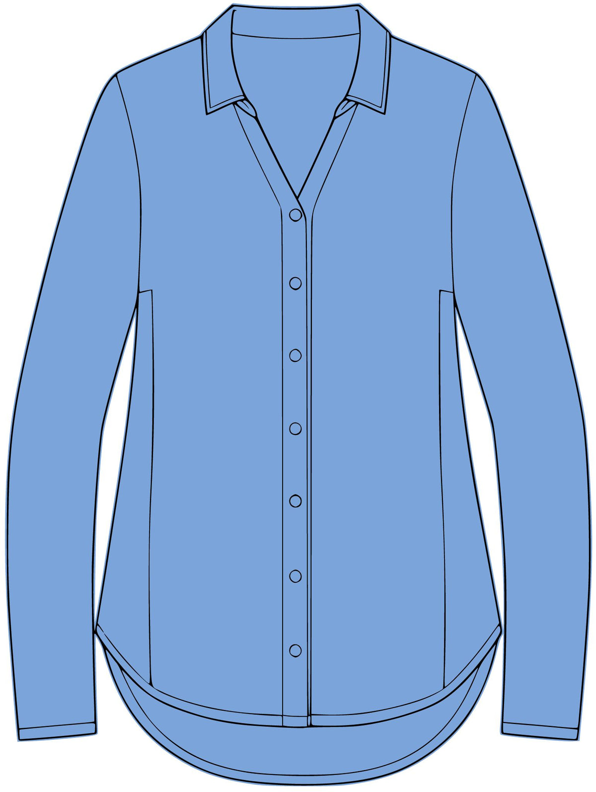 Women’s Luxe Knit Button Tunic