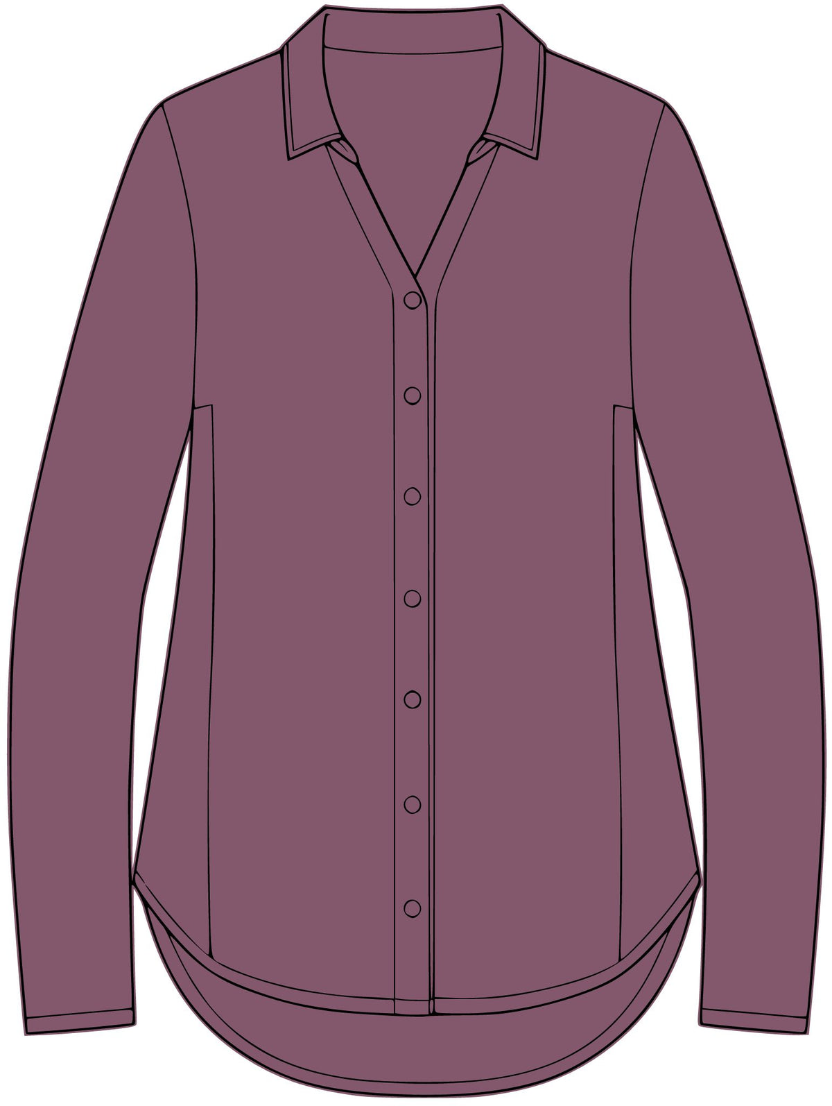 Women’s Luxe Knit Button Tunic