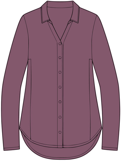 Women’s Luxe Knit Button Tunic