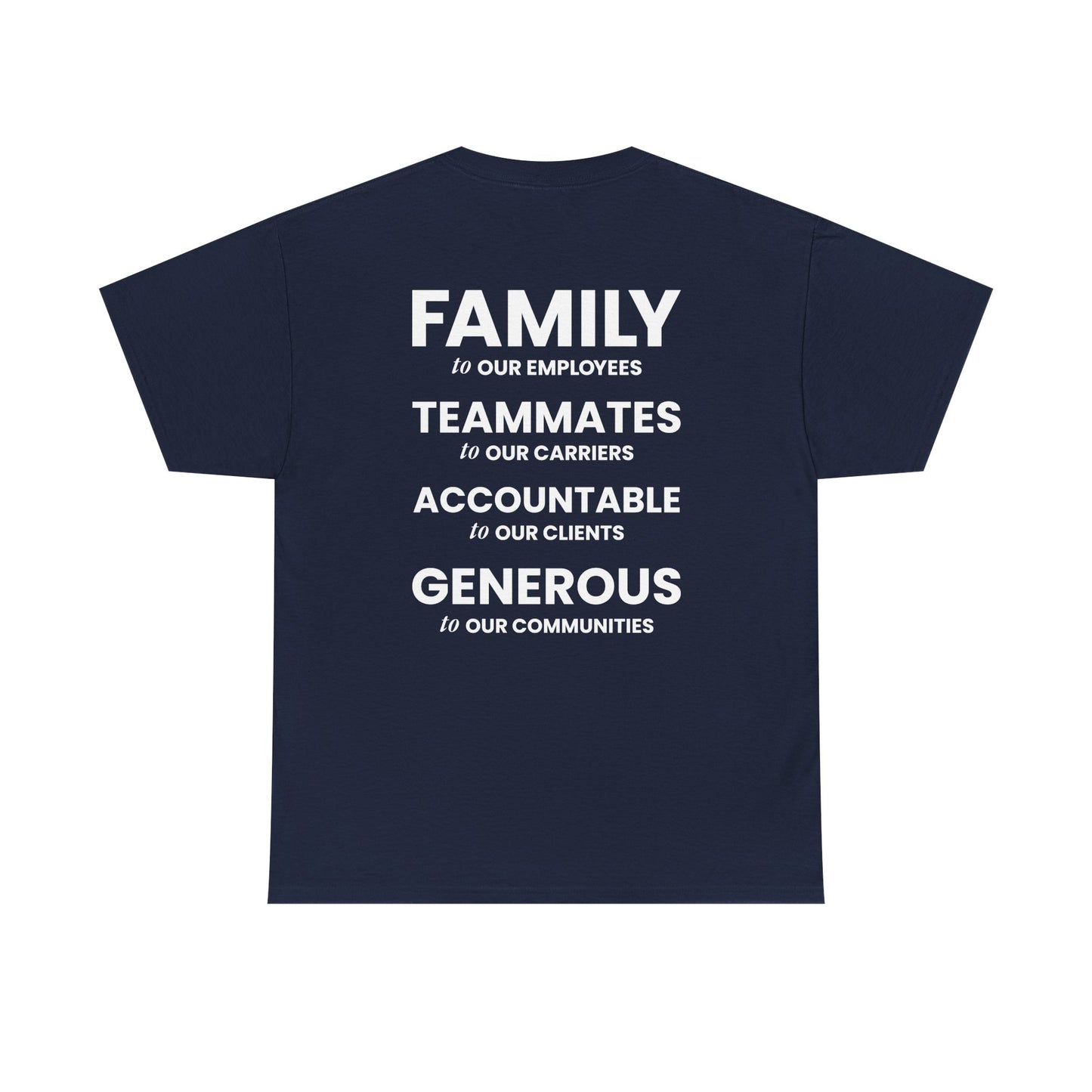 100% COTTON - Higginbotham 2026 Values Short Sleeve Tee