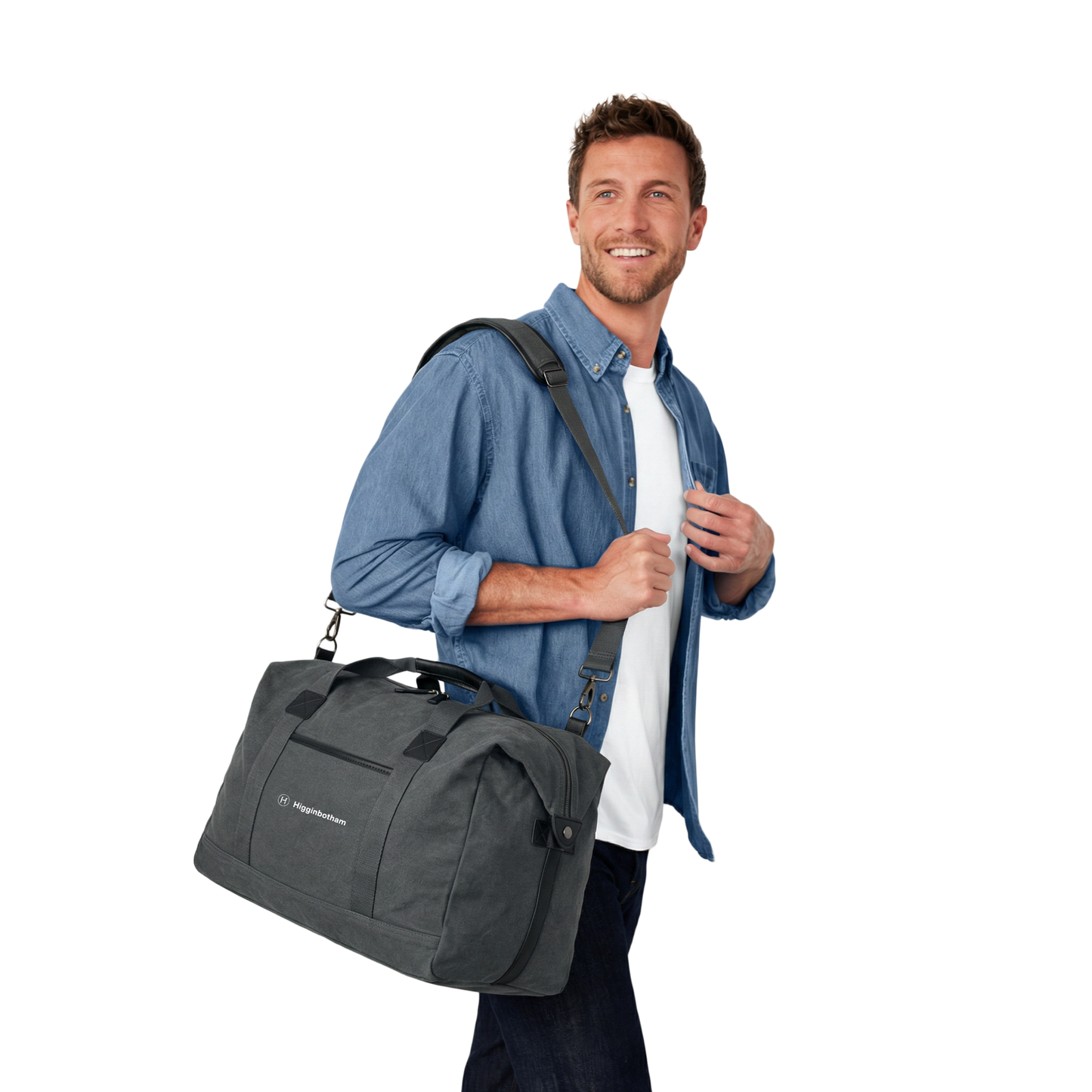 Washed Canvas Duffel Bag