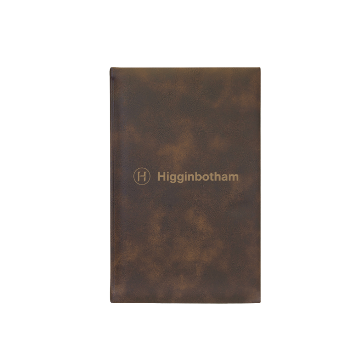 Vegan Leather Engraved Journal