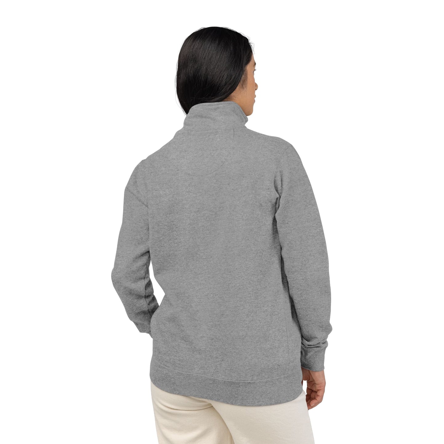 Unisex Half-Zip Fleece Pullover