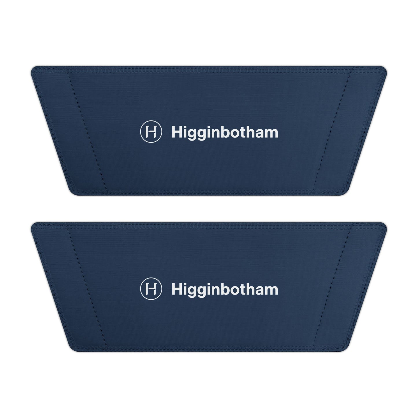Removable-Strap Slide Sandals — Custom Navy Logo Slides for Women