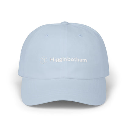 Embroidered 'Higginbotham' Classic Dad Cap — Minimal Logo Baseball Hat