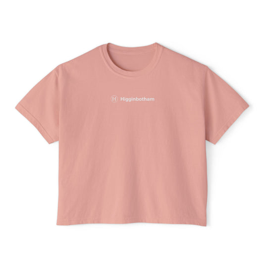 Boxy Tee — Minimalist Graphic Crop Top