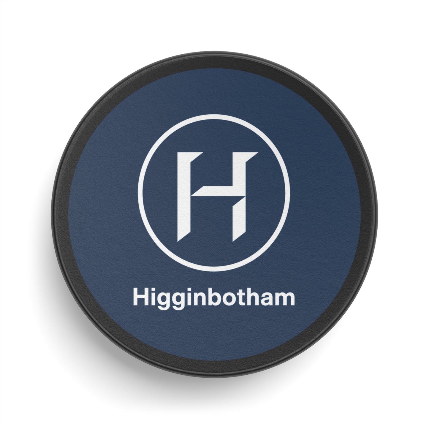 Personalized Hockey Puck — Custom Monogram 'Higginbotham' Team Puck