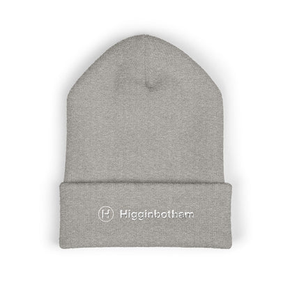 Embroidered Higginbotham Logo Cuffed Beanie