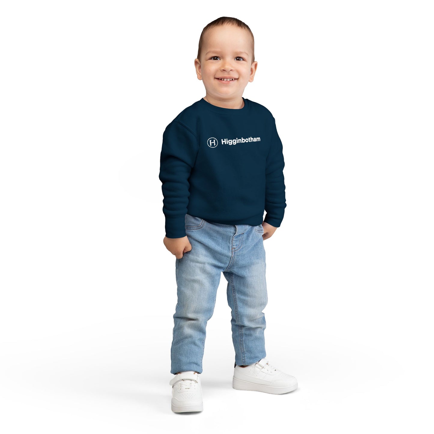 Higginbotham Kids' Logo Sweatshirt — Personalized Toddler Crewneck