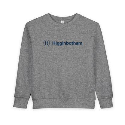 Higginbotham Kids' Logo Sweatshirt — Personalized Toddler Crewneck