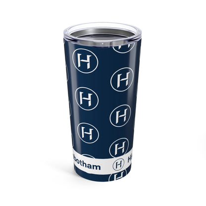 "H" Pattern 20oz Tumbler — Navy Stainless Insulated Cup