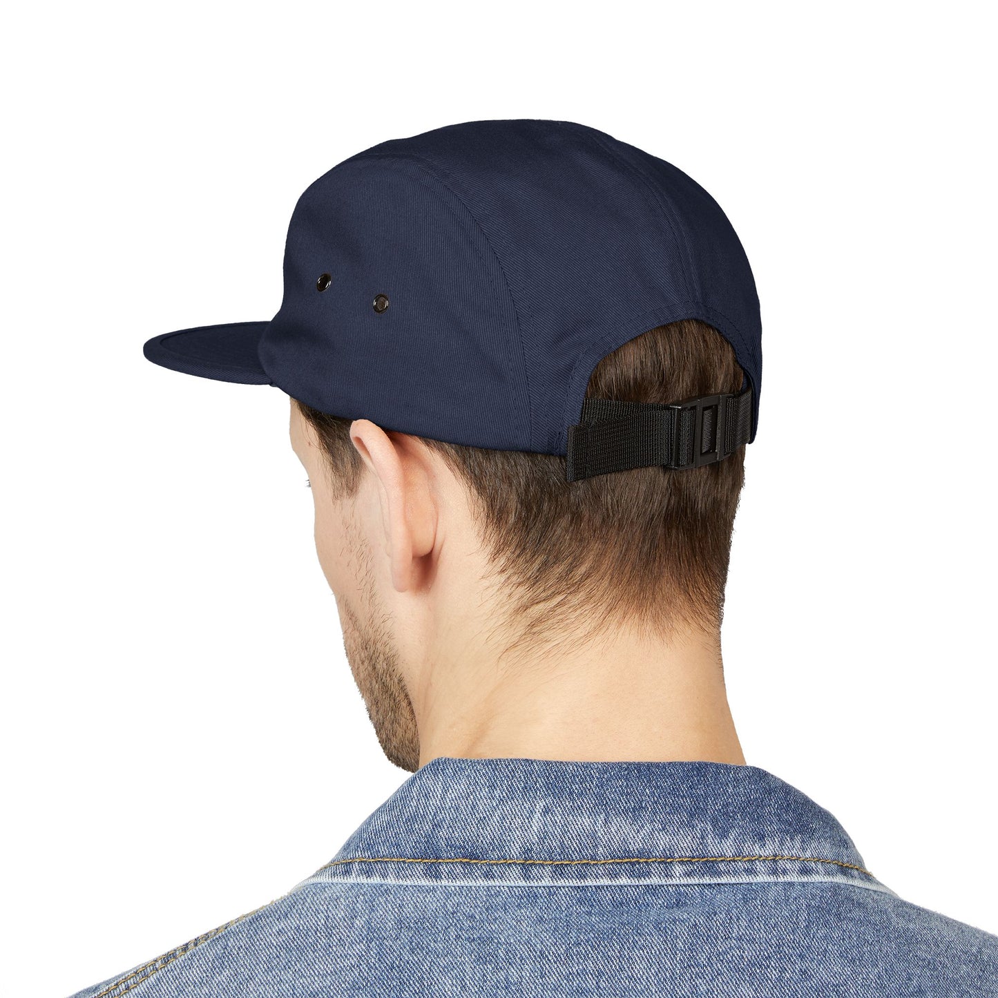 Classic Jockey Flat Bill Cap