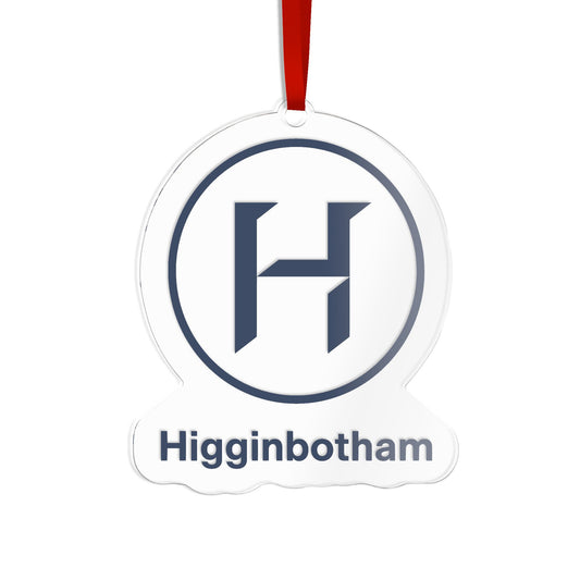 Acrylic Higginbotham Logo Ornament