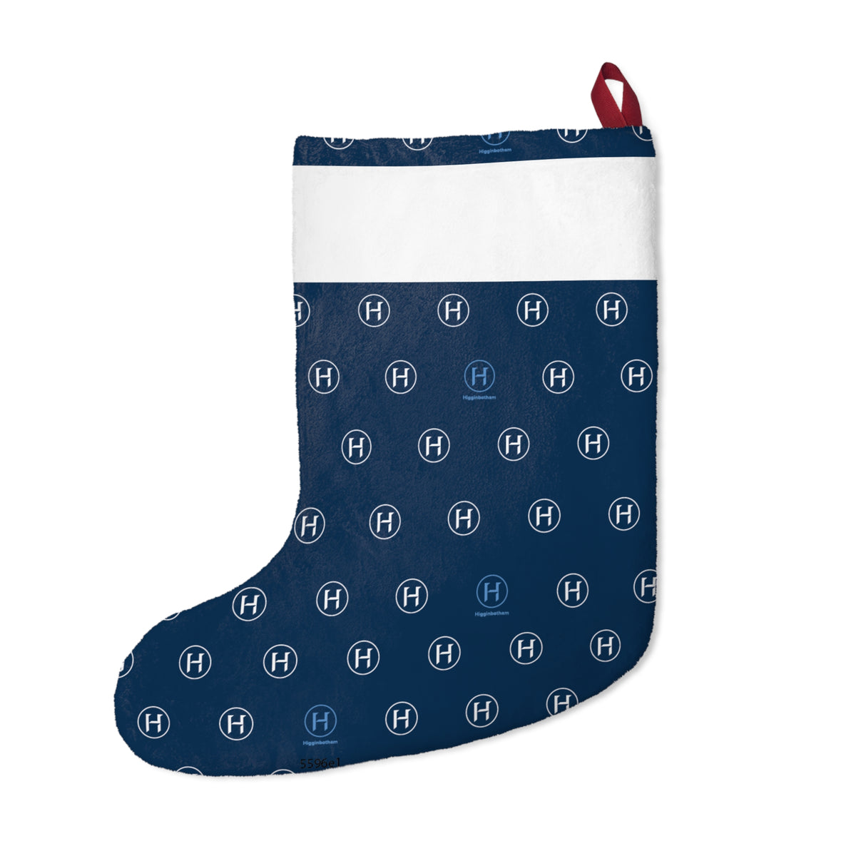 Navy Logo Christmas Stocking