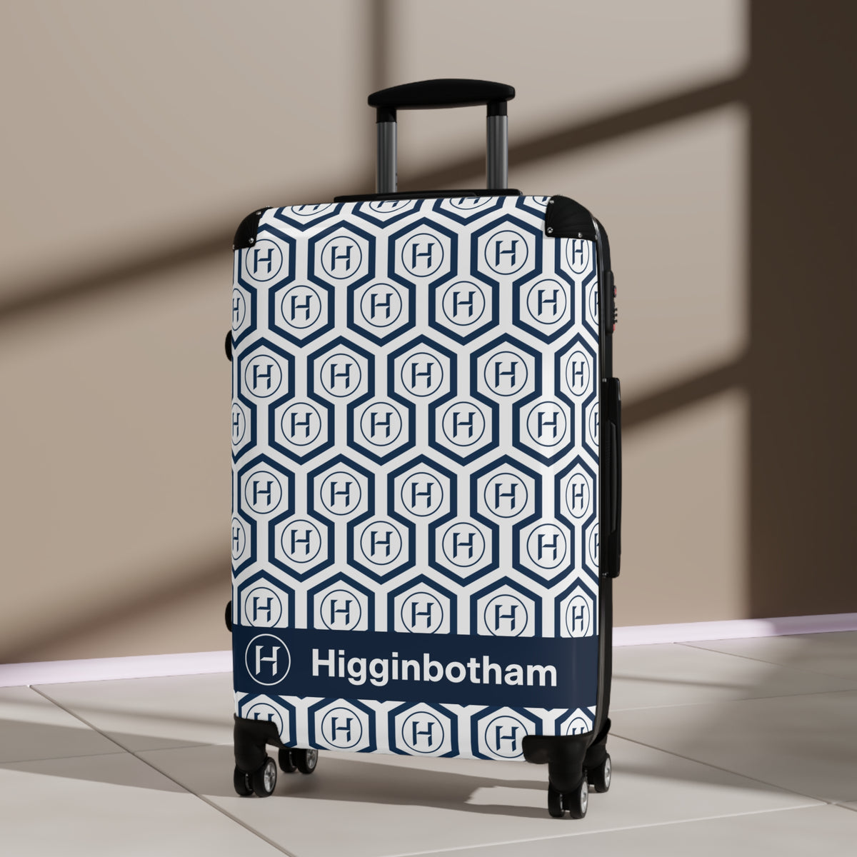 Higginbotham Pattern Suitcase