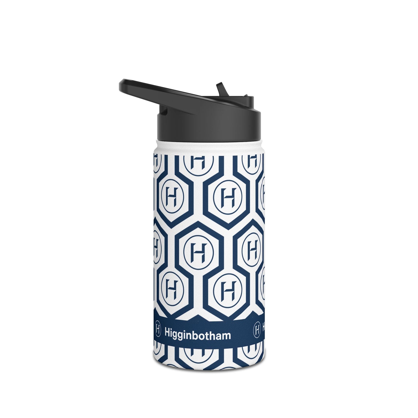 Higg Pattern Stainless Steel Water Bottle