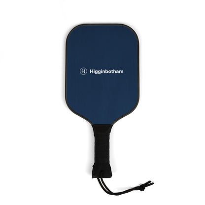 Pickleball Paddle Set — Custom Navy Pickleball Kit with Balls (Higginbotham Design)