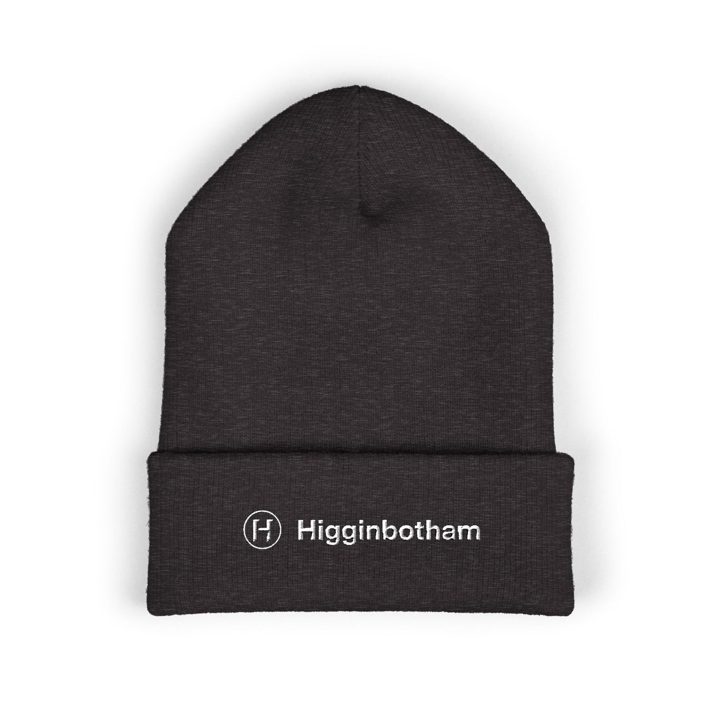 Embroidered Higginbotham Logo Cuffed Beanie