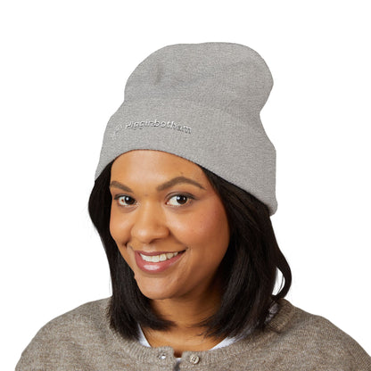 Embroidered Higginbotham Logo Cuffed Beanie