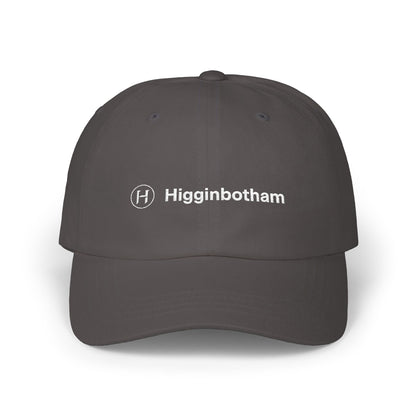 Embroidered 'Higginbotham' Classic Dad Cap — Minimal Logo Baseball Hat