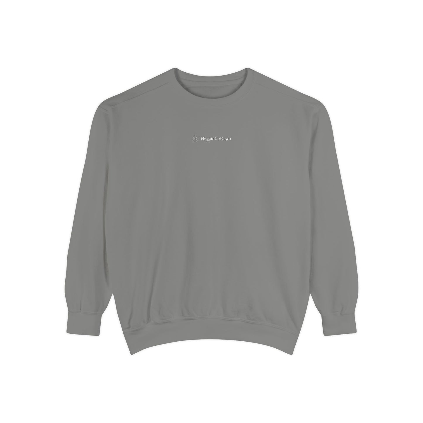 Comfort Colors Sweatshirt — Garment-Dyed Crewneck with Embroidery
