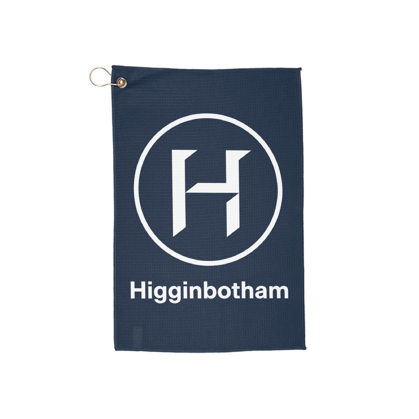 Monogram H Golf Towel – Personalized Golfing Towels with Metal Grommet