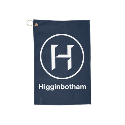 Monogram H Golf Towel – Personalized Golfing Towels with Metal Grommet