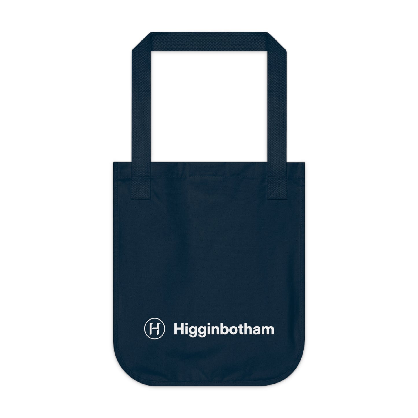 Higginbotham Branded Canvas Tote — 'Our Values' Corporate Logo Tote Bag