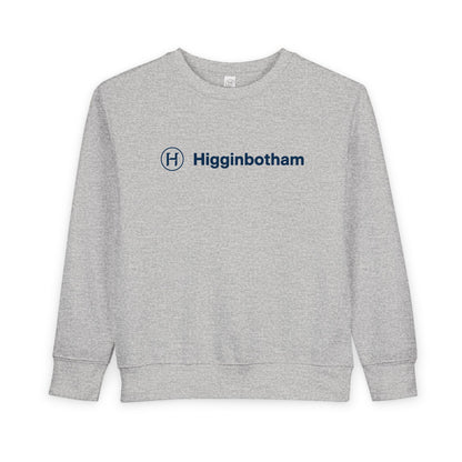 Higginbotham Kids' Logo Sweatshirt — Personalized Toddler Crewneck
