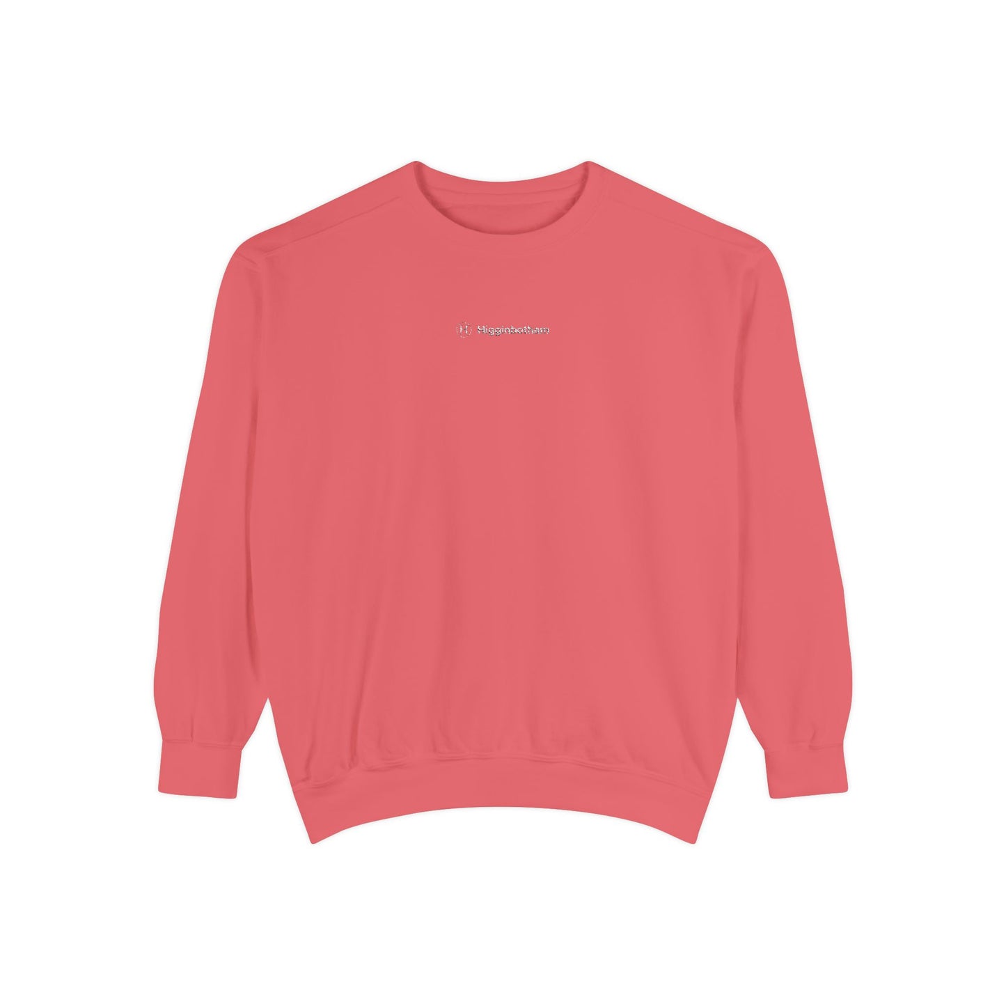 Comfort Colors Sweatshirt — Garment-Dyed Crewneck with Embroidery