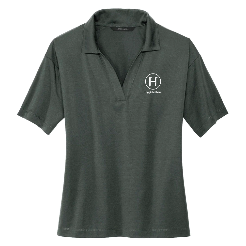 MERCER+METTLE Women's Stretch Jersey Polo