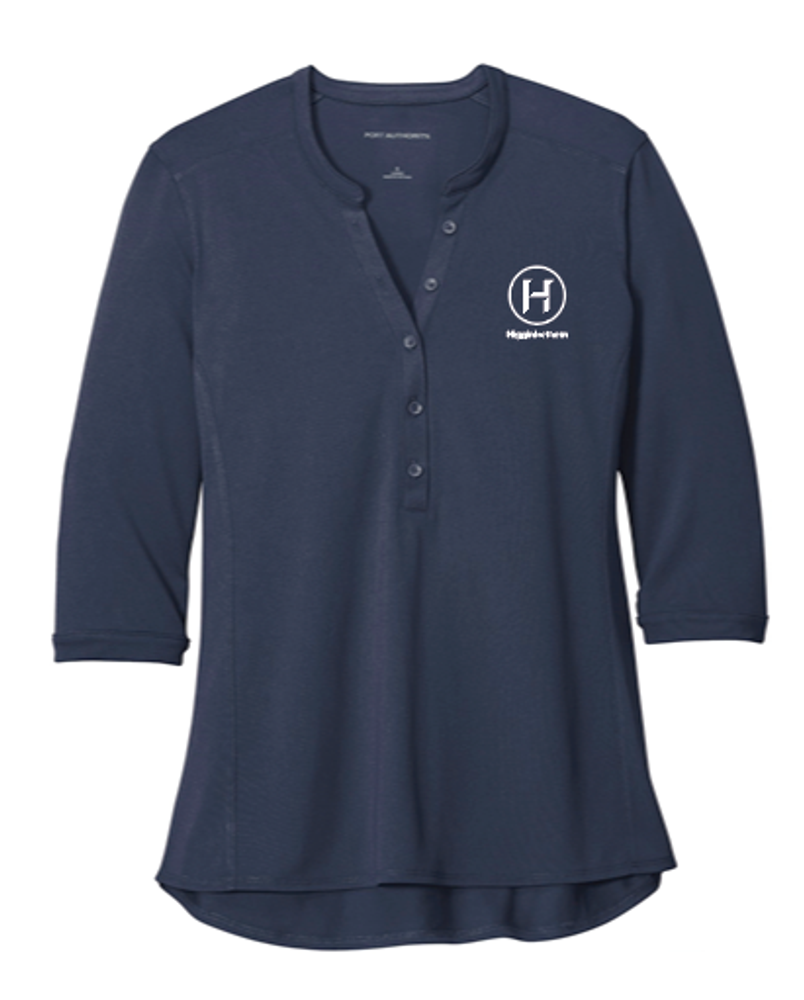 Womens UV Choice Pique Henley